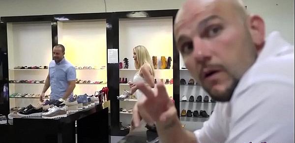  Gold digger wife cheats with the shoe shop assistant! - Olivia Austin